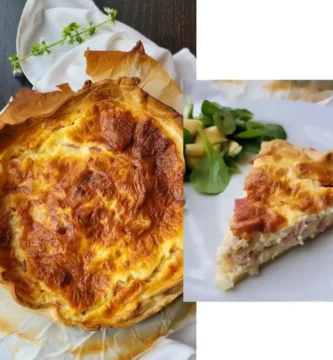 La mejor Quiche de Bacon Y Queso